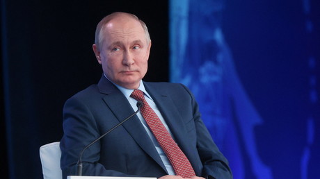 Vladimir Poutine le 17 décembre 2021 à Moscou (image d'illustration).
