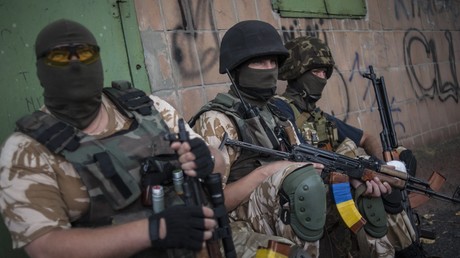 Des soldats de l'armée ukrainienne déployés dans la région de Donetsk en août 2014 (image d'illustration).