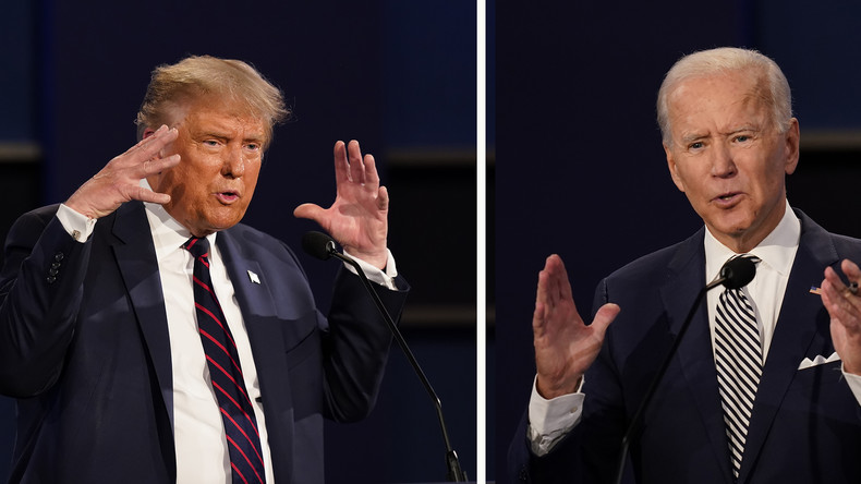 «Mensonges», «échecs» : passe d'armes entre Biden et Trump un an après l'assaut du Capitole