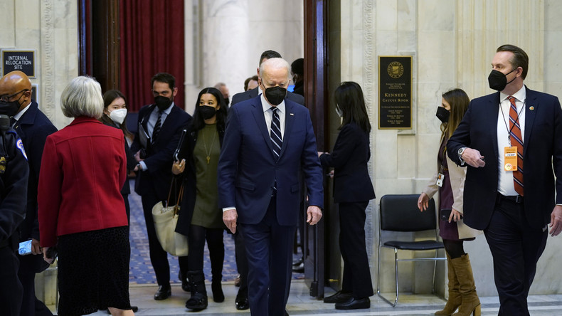 Le président américain Joe Biden au Congrès