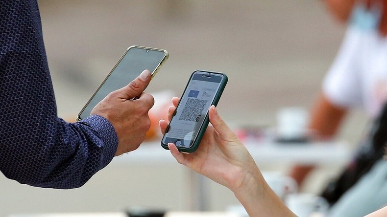 La vérification d'un pass dans un restaurant