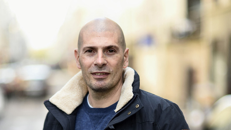 Le rappeur Akhenaton à Paris