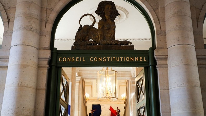 Une vue du Conseil constitutionnel, le 20 juin 2020