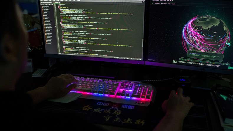 Un hacker, Ukraine, Russie