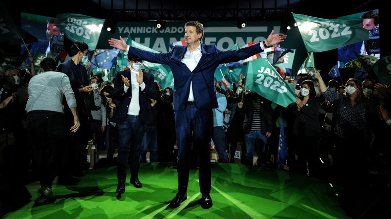 Yannick Jadot était en meeting à Lyon le 29 janvier
