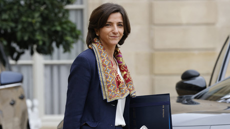 La secrétaire d'Etat Nathalie Elimas, à l'Elysée, le 17 novembre 2021.