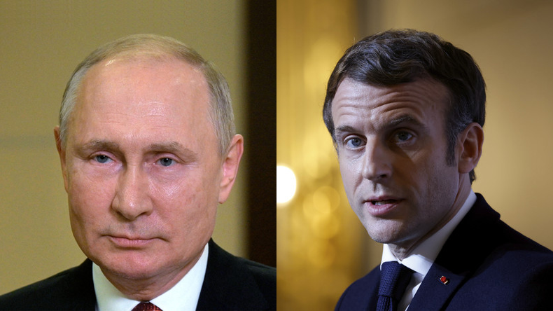 Ukraine : Poutine et Macron ont évoqué les «garanties de sécurité» réclamées par Moscou