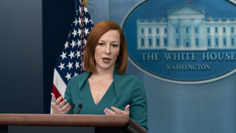La porte-parole de la Maison Blanche Jen Psaki