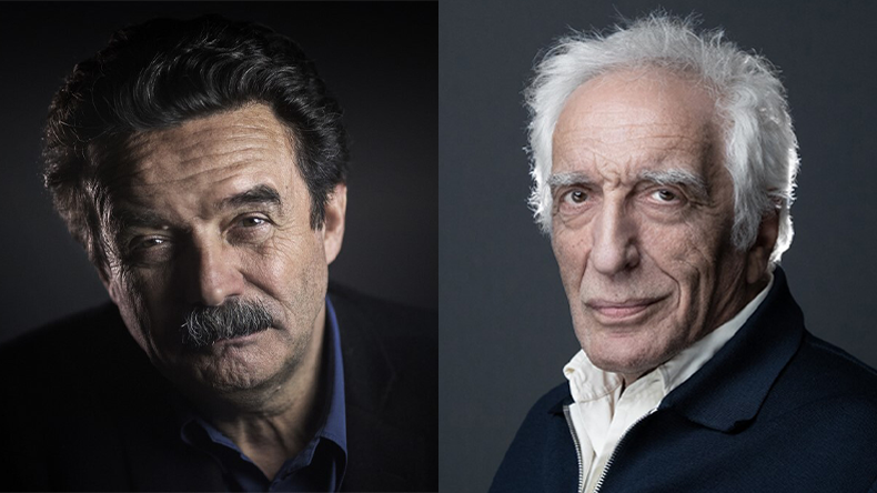 L'acteur Gérard Darmon et le fondateur de Mediapart Edwy Plenel
