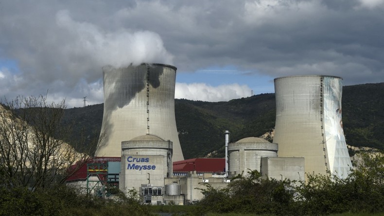 La centrale nucléaire de Cruas Meysse le 7 avril 2016