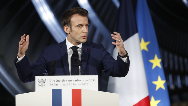 Emmanuel Macron était le 10 février à Belfort (Territoire de Belfort) pour présenter son plan sur l'énergie