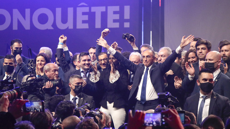 Eric Zemmour en meeting à Lille