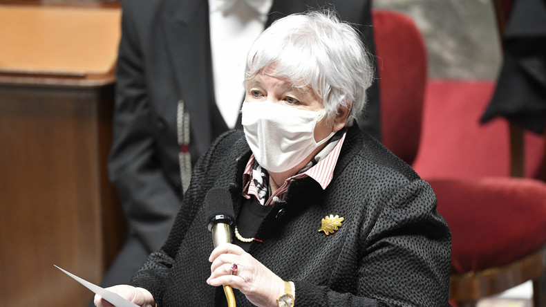 La ministre chargée de la Cohésion des territoires, Jacqueline Gourault, le 26 janvier 2021