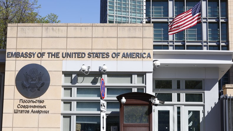 L'ambassade des Etats-Unis à Moscou