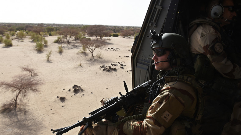 Un militaire de l'opération Barkhane.