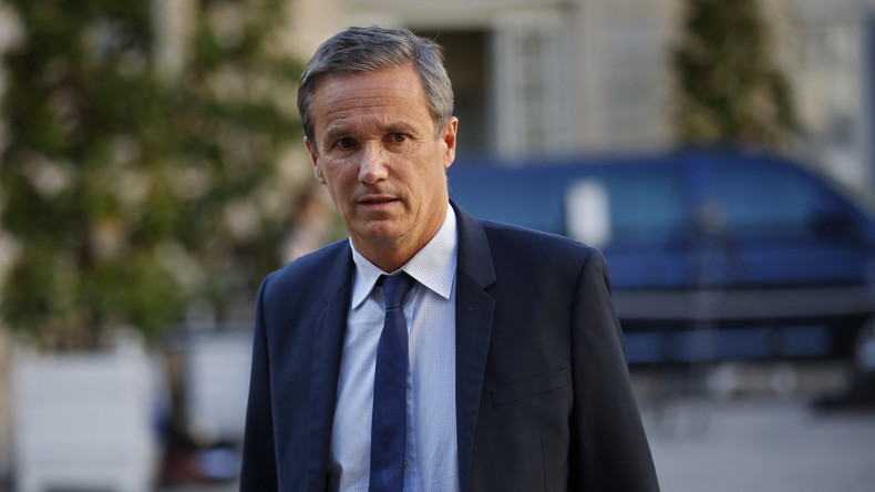 Nicolas Dupont-Aignan à Paris
