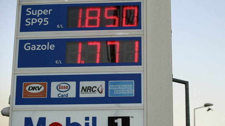 Prix à la pompe, station service