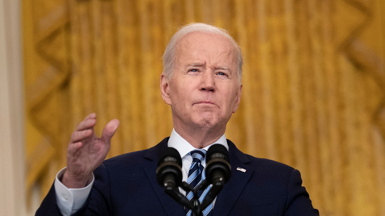 Le président américain Joe Biden