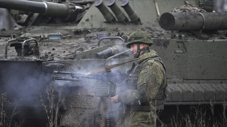 Un soldat de l'armée russe, dans le sud du pays, le 10 décembre 2021 (image d'illustration).