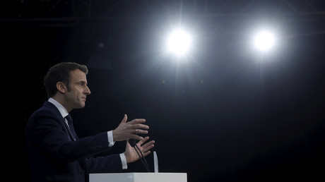 Emmanuel Macron à Toulouse le 16 février 2022 (image d'illustration).
