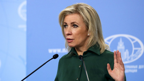 La porte-parole du ministère russe des Affaires étrangères Maria Zakharova à Moscou, le 20 janvier 2022. (image d'illustration)