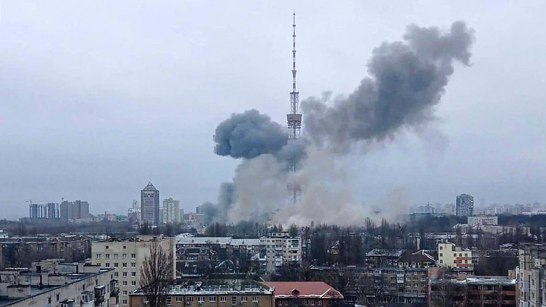 La Défense russe confirme avoir bombardé la tour de diffusion de la télévision de Kiev