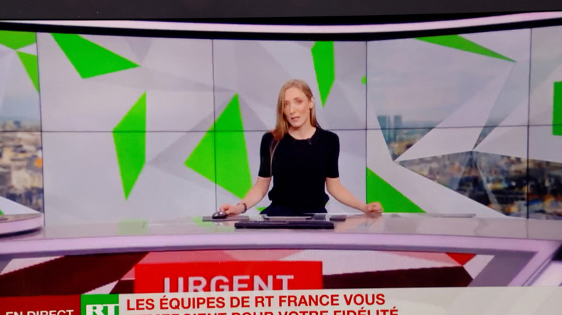 RT France a subi la censure de l'UE