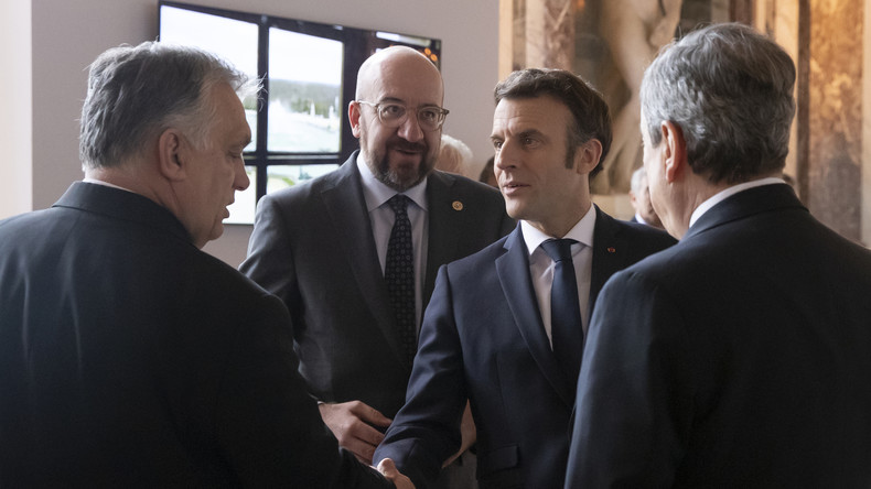 Emmanuel Macron, le 11 mars 2022, à Versailles