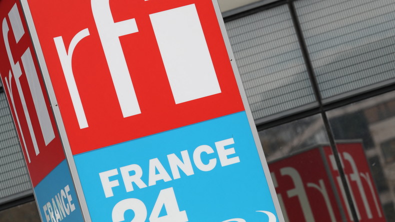 Les logos de France 24 et de RFI