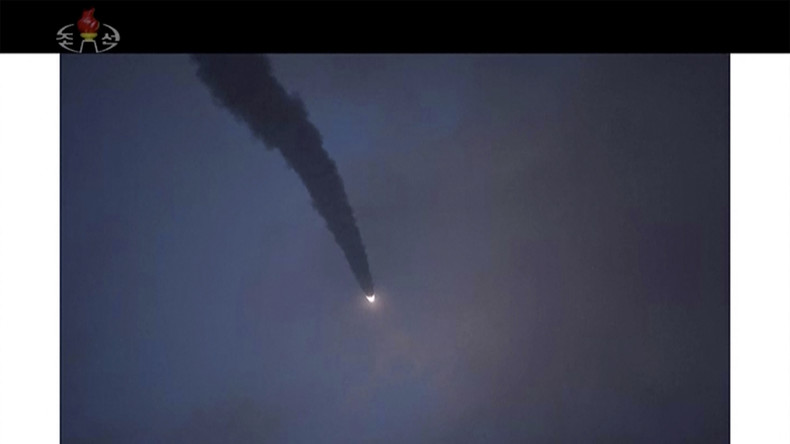 Un test de missile en Corée du Nord, le 1er août 2019 (image d'illustration).