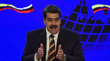 Le président vénézuélien Nicolas Maduro à Caracas le 17 février 2022