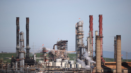 Raffinerie à Richmond en Californie (image d'illustration).