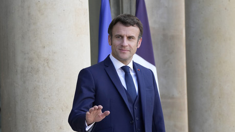 Le Président français Emmanuel Macron le 28 février 2022 à Paris (image d'illustration).