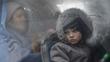 Réfugiés ukrainiens en Pologne le 5 mars (image d'illustration).