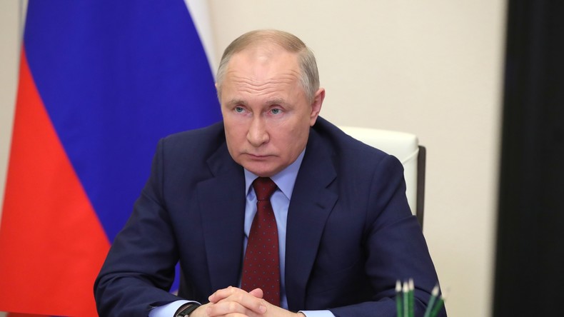 Boutcha : Poutine évoque une «provocation brutale et cynique du régime de Kiev»