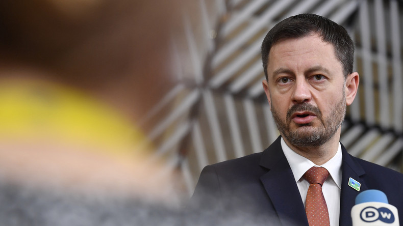 Le Premier ministre slovaque Edouard Heger