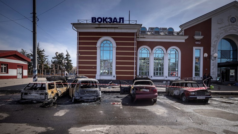 Frappe meurtrière sur la gare de Kramatorsk : la défense russe pointe la responsabilité de l'Ukraine