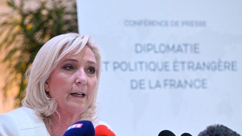 Marine Le Pen pour «un rapprochement stratégique entre OTAN et Russie» après le conflit en Ukraine