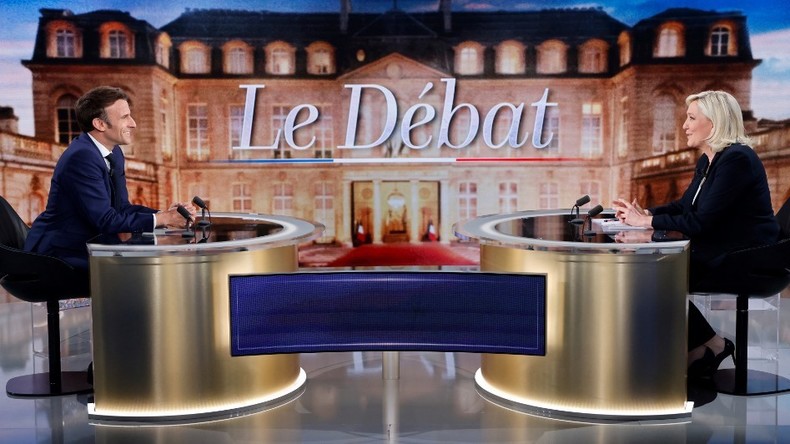 Le Pen Macron