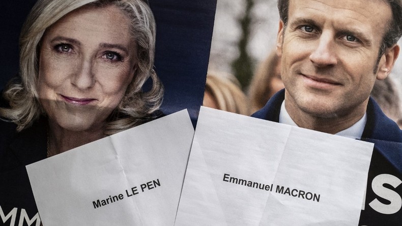 Le Pen Macron
