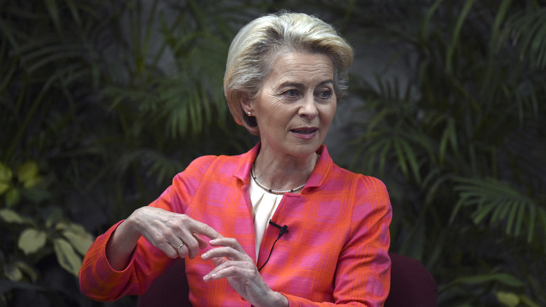 Ursula von der Leyen a salué la victoire d'Emmanuel Macron