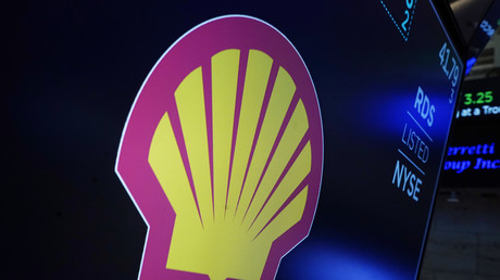 Le logo du groupe pétrolier Shell photographié à la Bourse de New York, le 1er décembre 2021 (illustration).