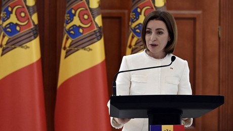 La présidente de Moldavie Maïa Sandu (image d'illustration).