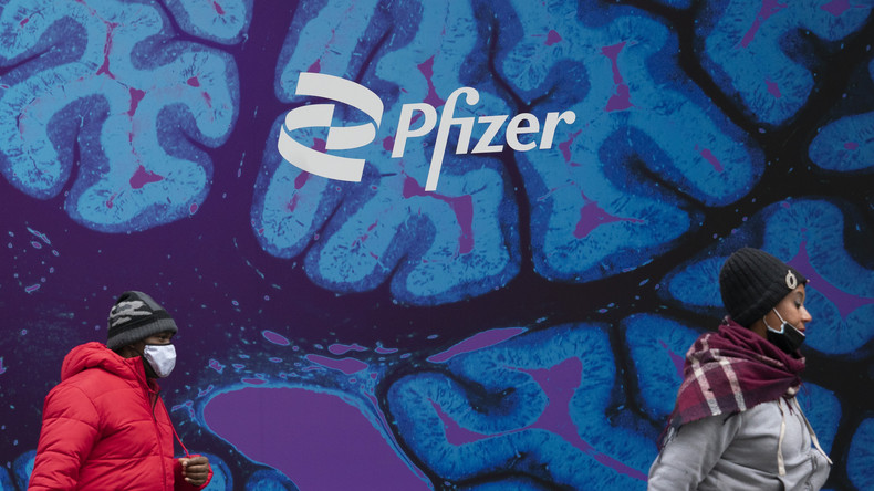 le siège social de Pfizer à New York