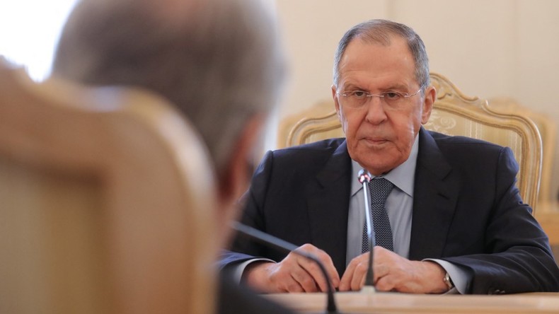 Sergueï Lavrov, le 26 avril 2022, à Moscou