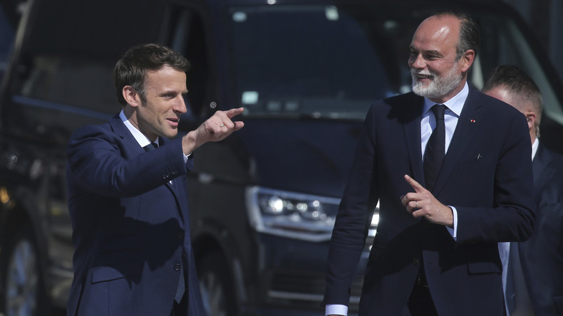 Emmanuel Macron et Edouard Philippe