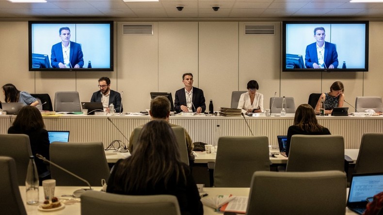 Cliché pris lors du conseil municipal de Grenoble organisé le 16 mai 2022
