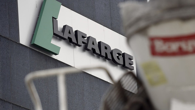 Logo du cimentier Lafarge (image d'illustration).