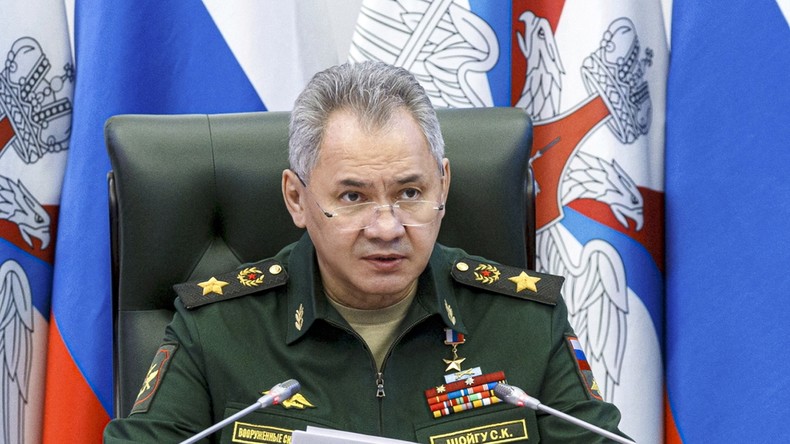 Le ministre russe de la Défense Sergei Choïgou le 19 avril 2022 (image d'illustration).