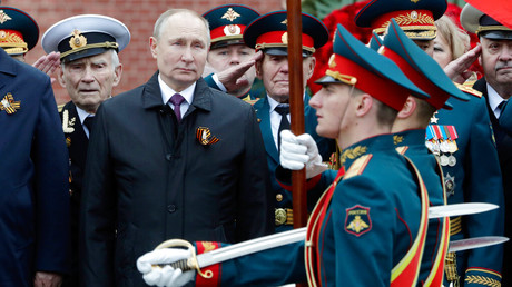 Vladimir Poutine, à Moscou, le 9 mai 2021 (image d'illustration).